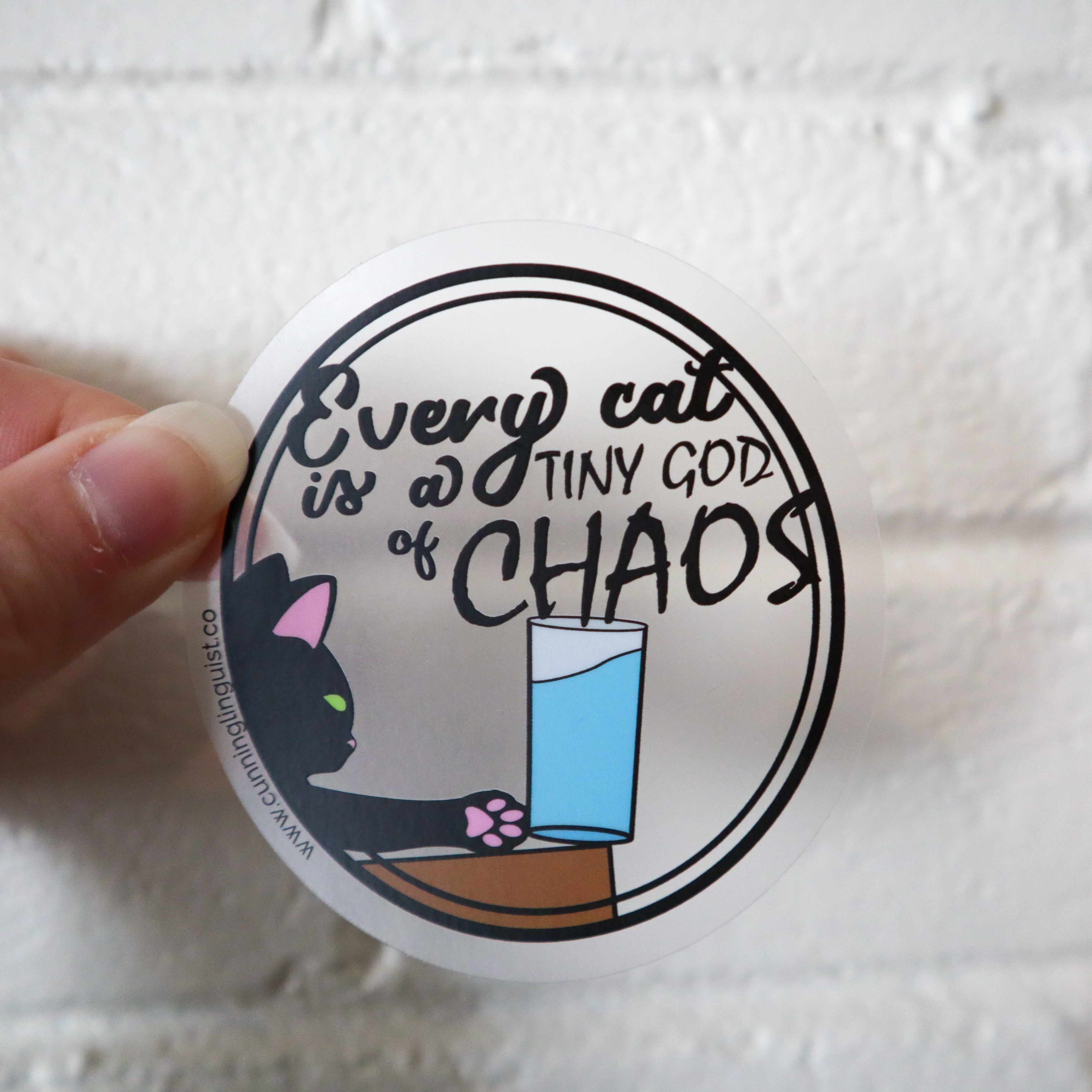 Chaos Cat sticker