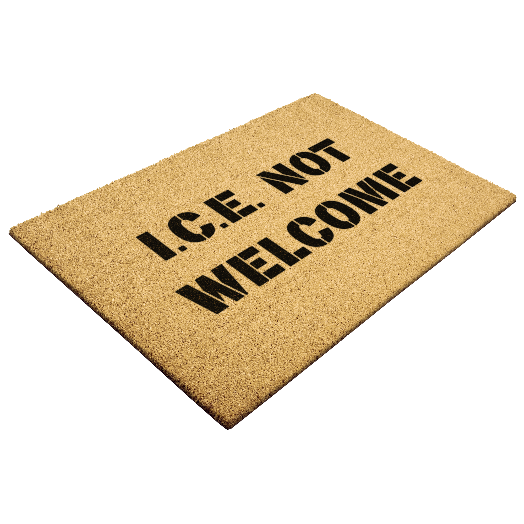 ICE_Not_Welcome_coir_doormat_Outdoor_Mat_Angle_Mockup.png