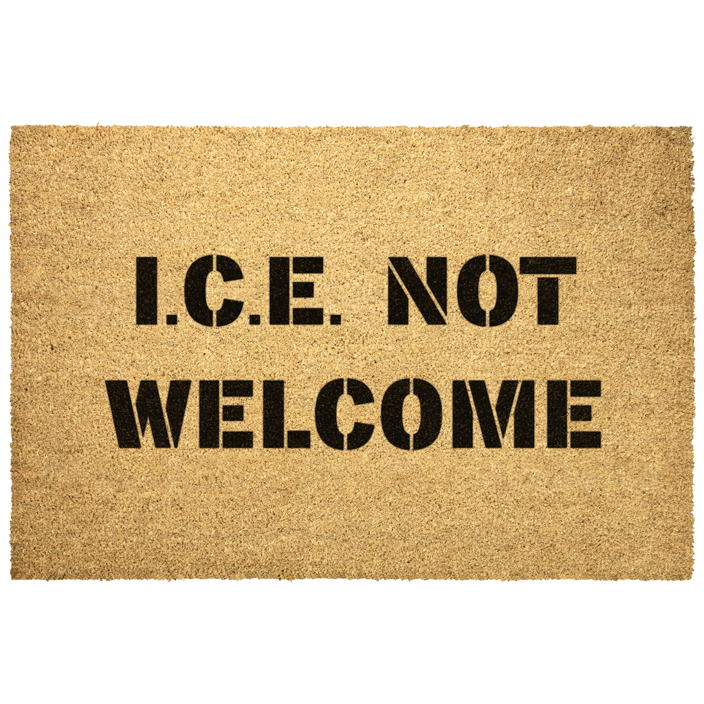 ICE_Not_Welcome_coir_doormat_Outdoor_Mat_Main_Mockup.png