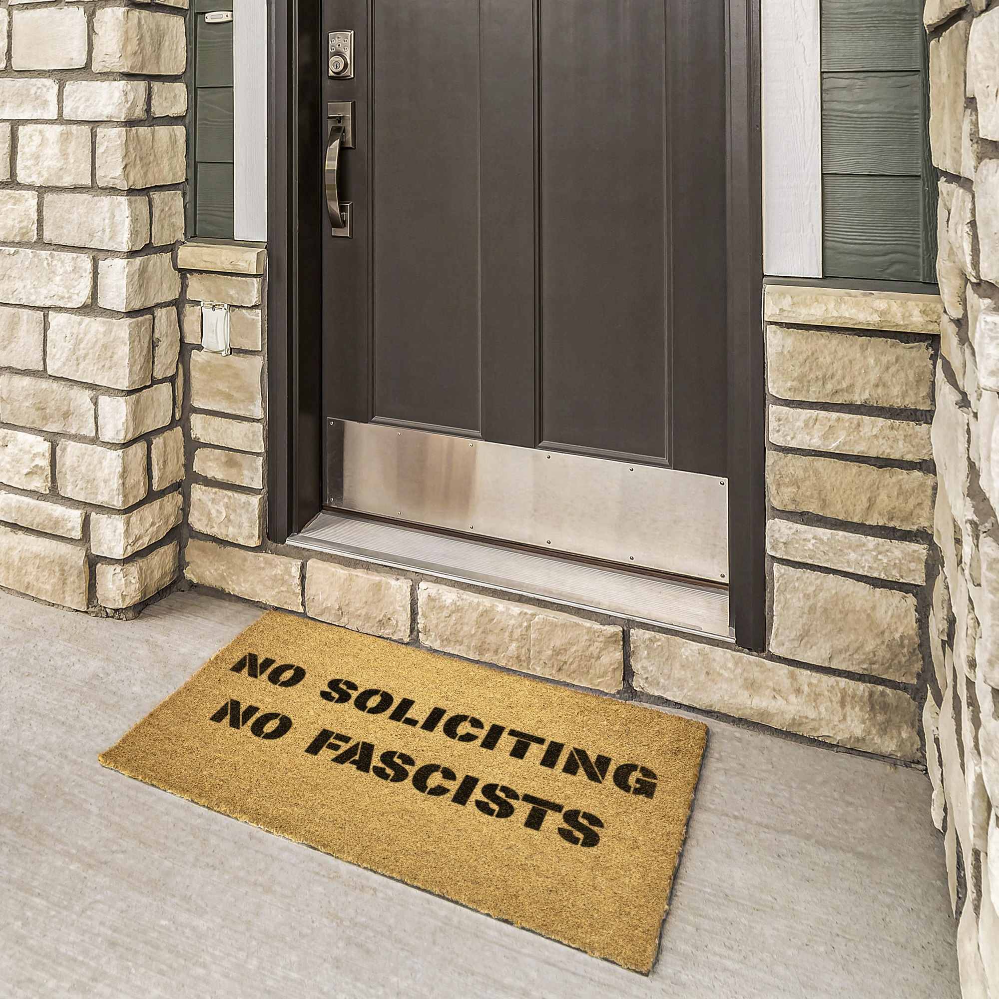 No_Soliciting_No_Fascists_coir_doormat_Outdoor_Mat_Lifestyle_02_Mockup.png