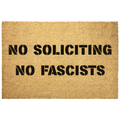 No_Soliciting_No_Fascists_coir_doormat_Outdoor_Mat_Main_Mockup.png