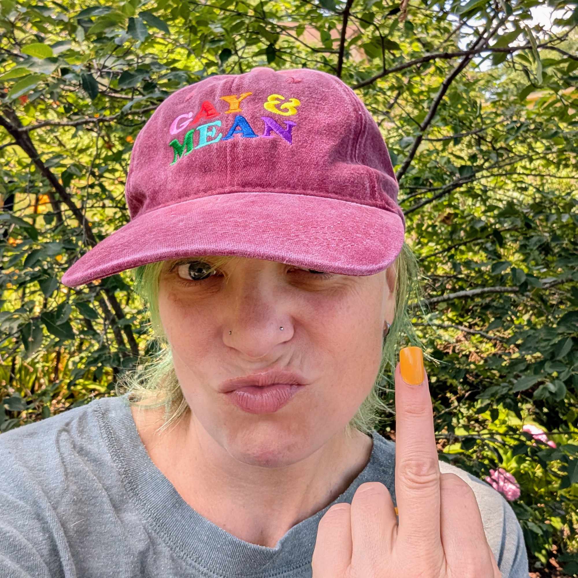 Gay & Mean dad hat
