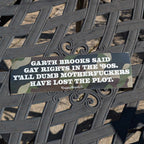 Garth Brooks Said Gay Rights bumper sticker