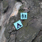 Let's Go Outside soft enamel pin set (adventure colorway)