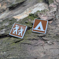 Let's Go Outside soft enamel pin set (classic colorway)
