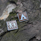 Let's Go Outside soft enamel pin set (classic colorway)