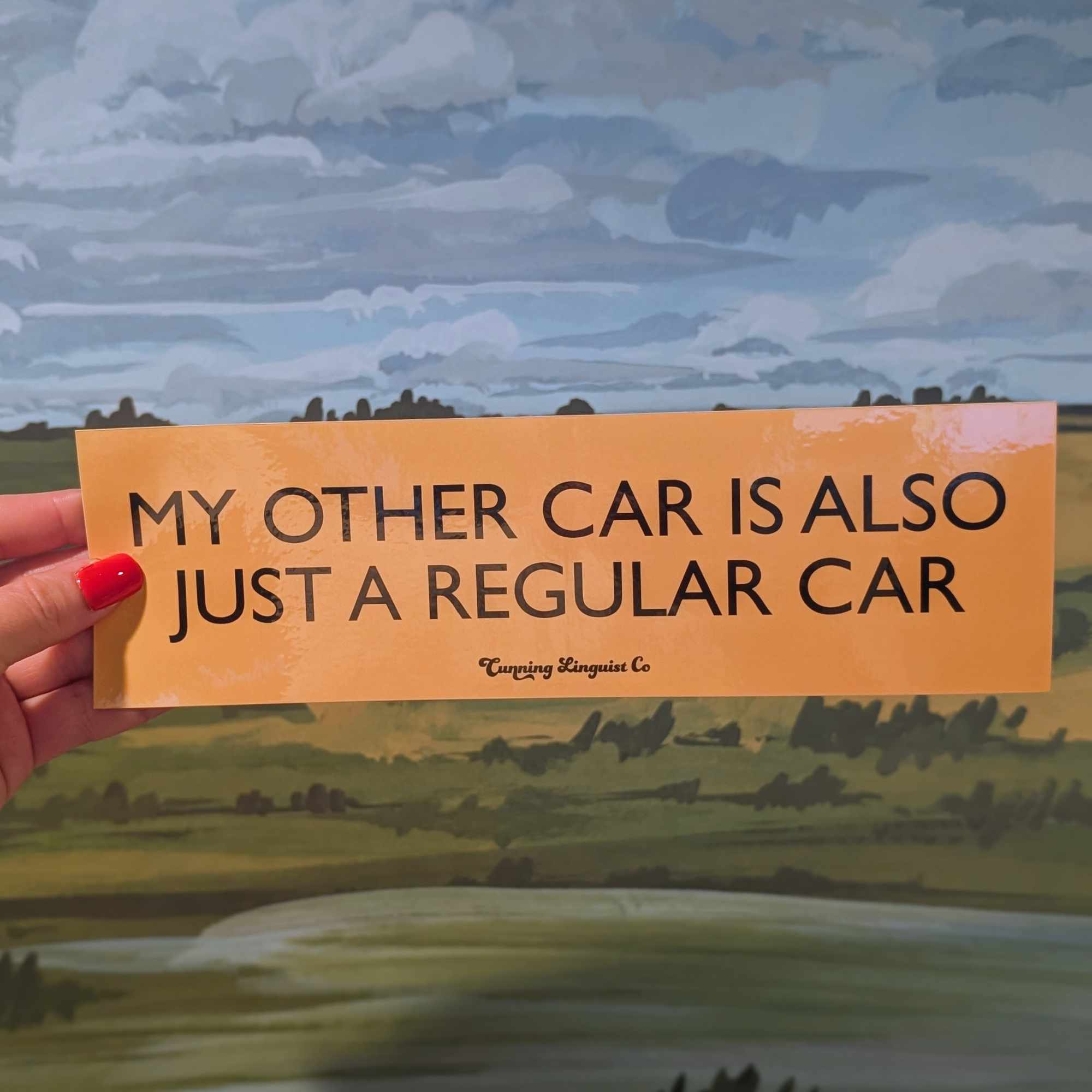 My Other Car Is Also Just a Regular Car bumper sticker