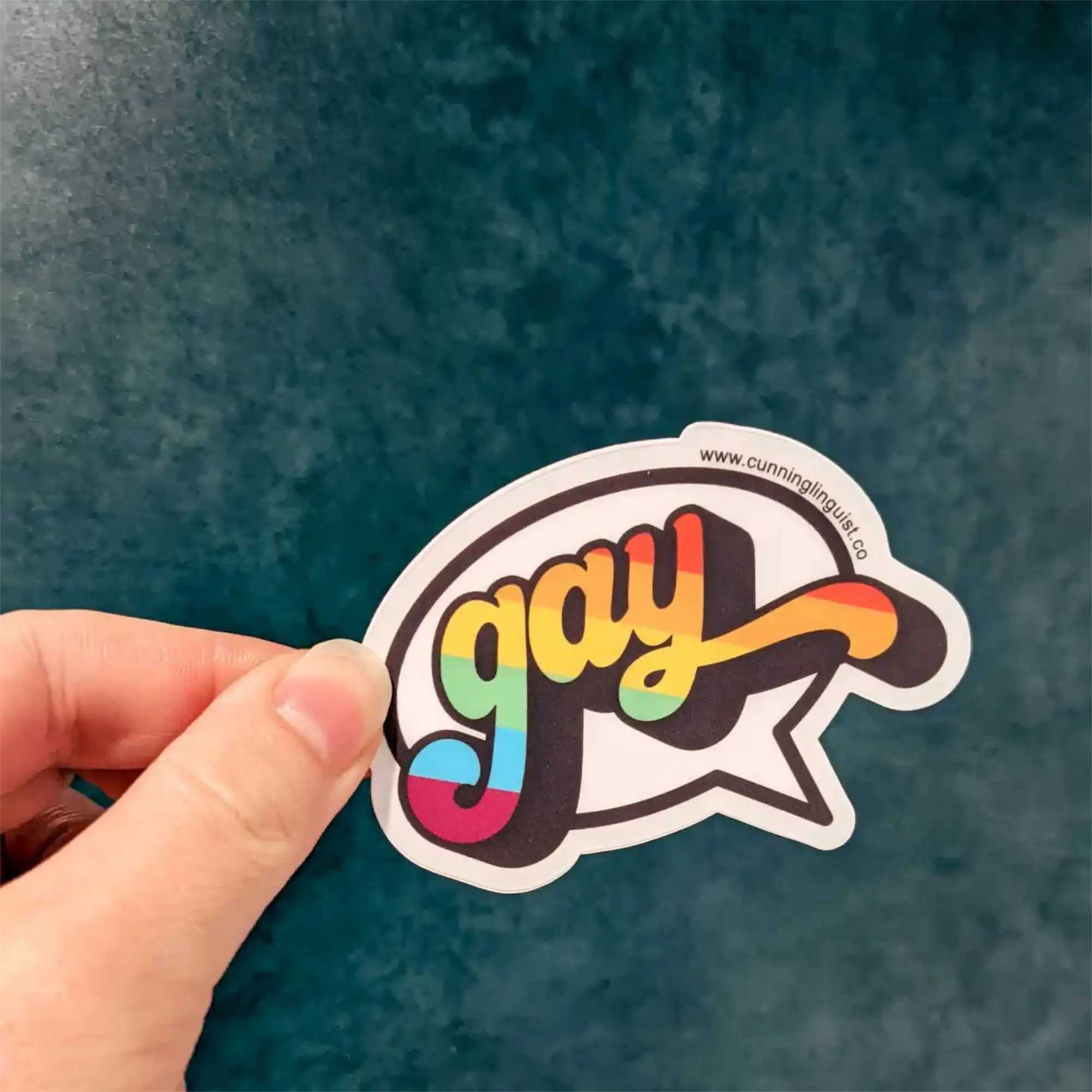 Say Gay sticker