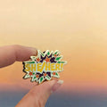 She/Her pronouns hard enamel pin