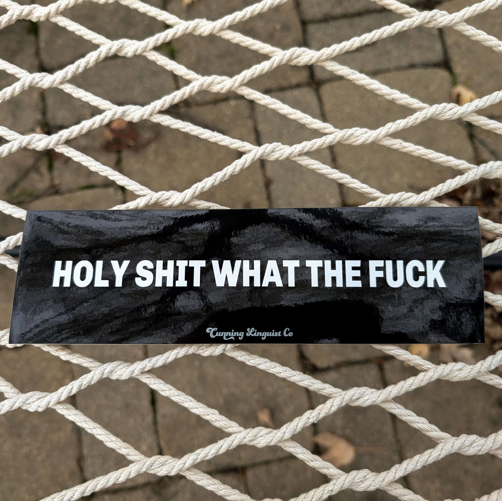 WTF bumper sticker