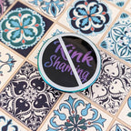 No Kink Shaming soft enamel pin with epoxy (black/rainbow version)