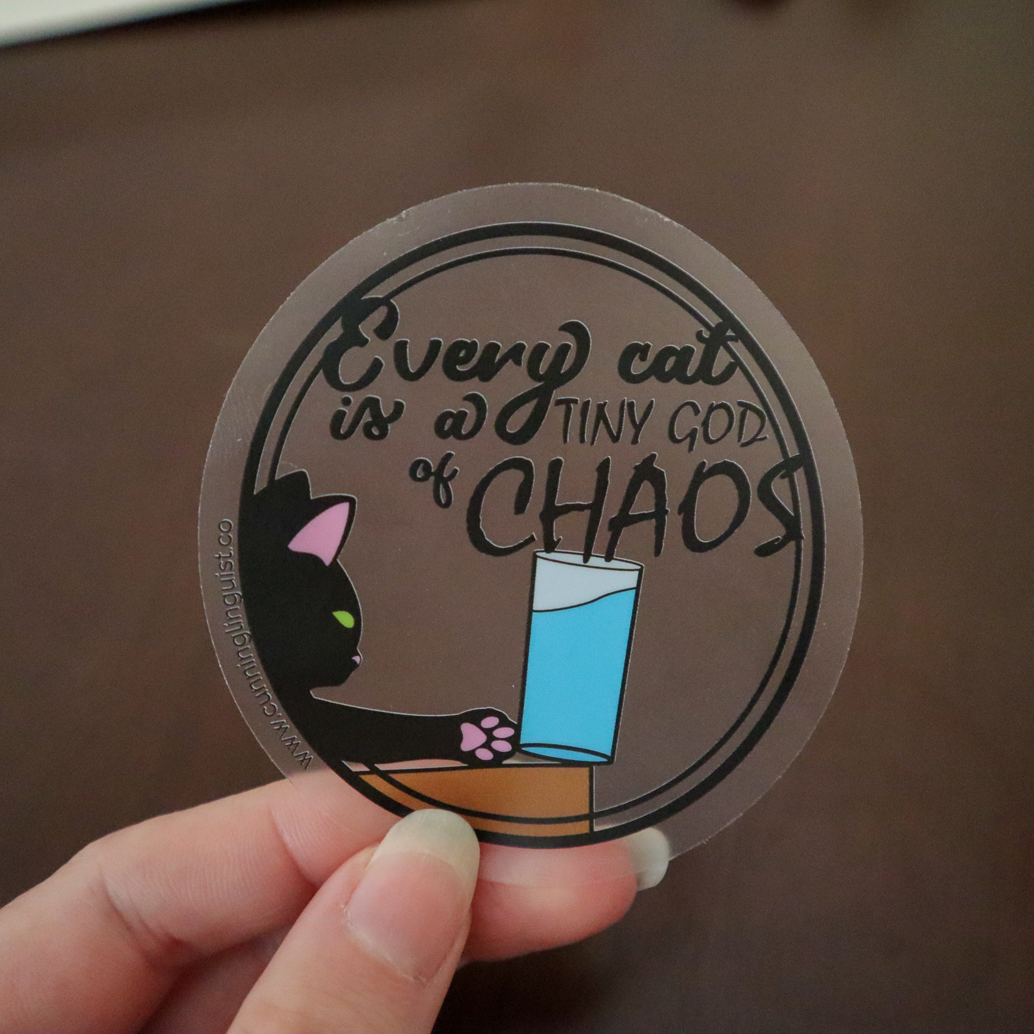 Chaos Cat sticker-2