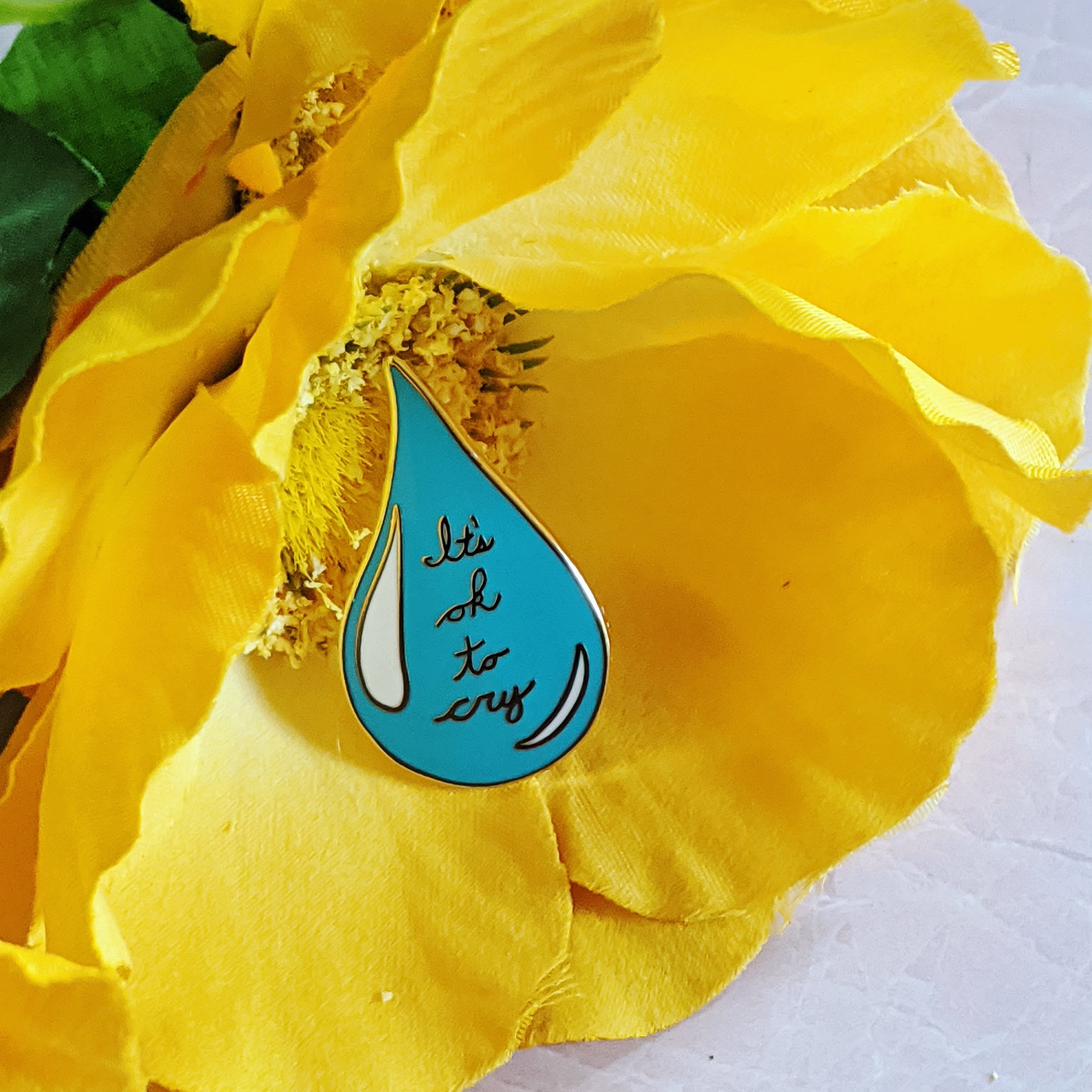 It's Ok To Cry (version 2.0) hard enamel pin