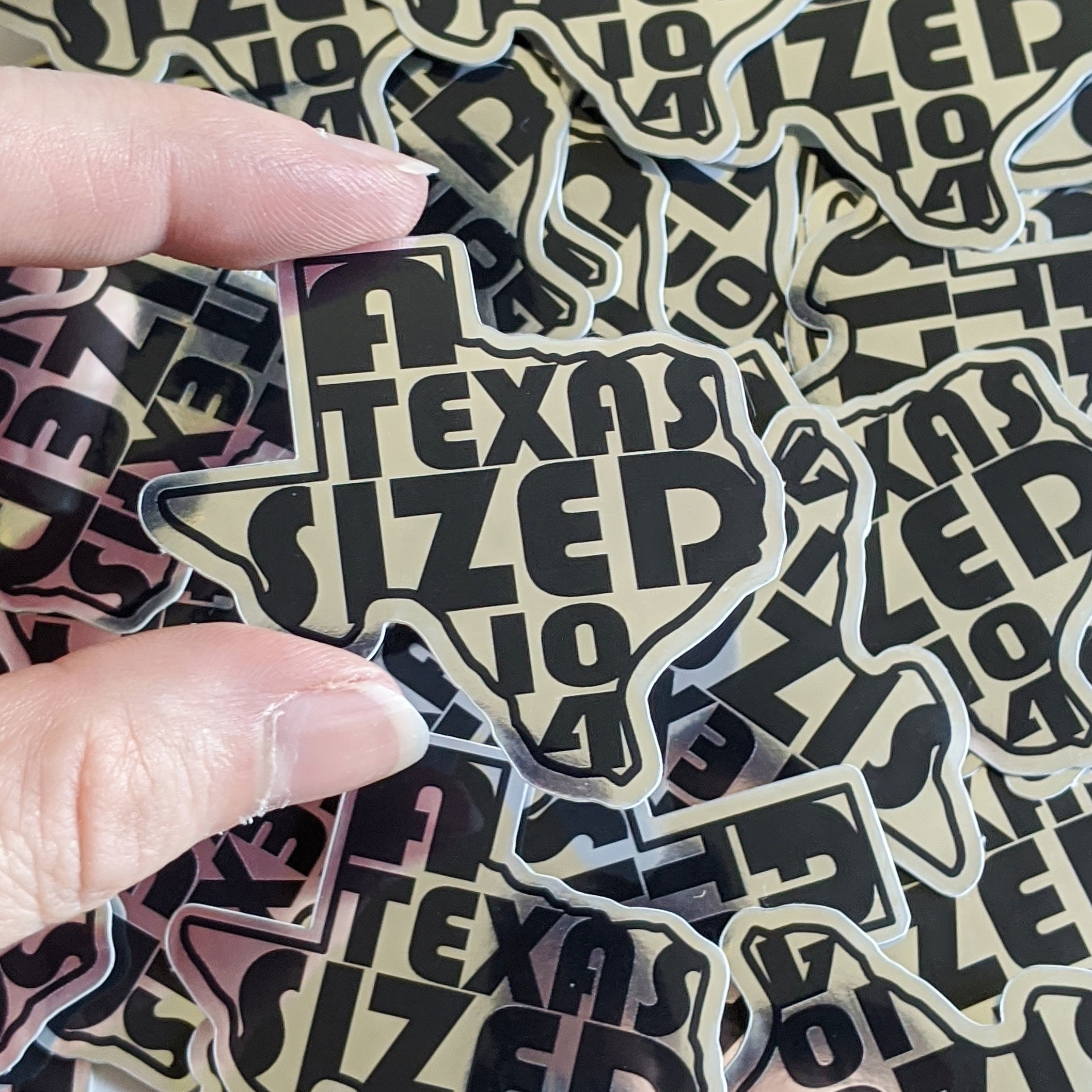 A Texas-sized 10-4 sticker