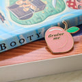 Bruise Me hard enamel glitter pin
