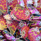 Fuck the NRA hard enamel pin benefiting March for Our Lives