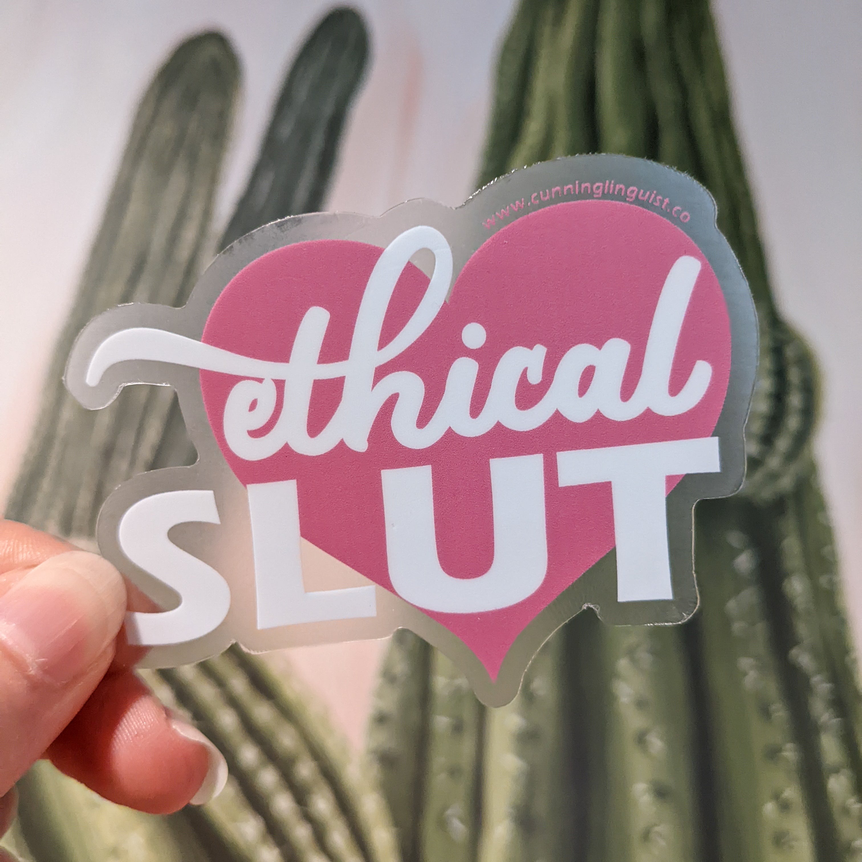 Ethical Slut sticker