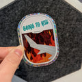 Going to Hell sticker
