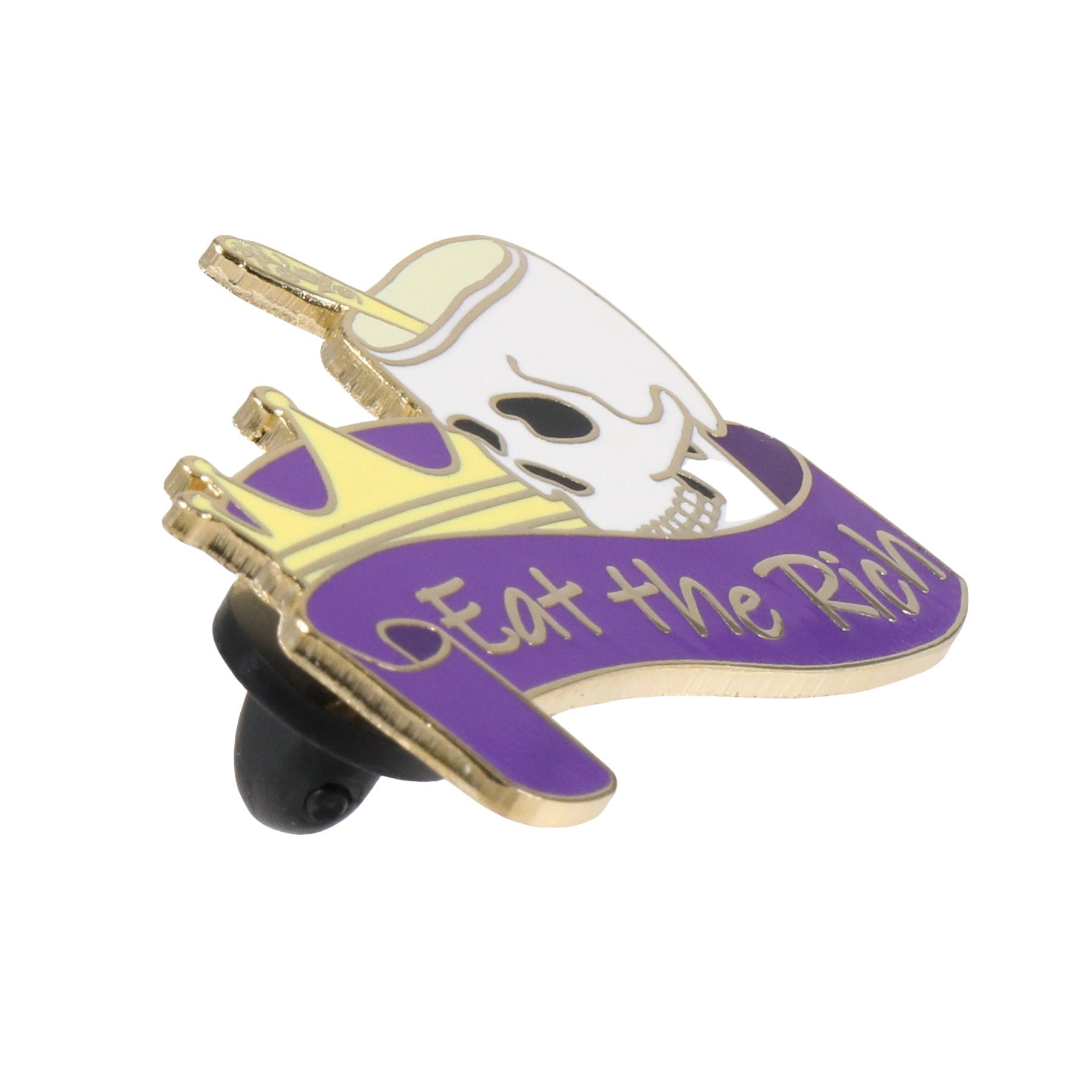 Eat the Kings hard enamel pin