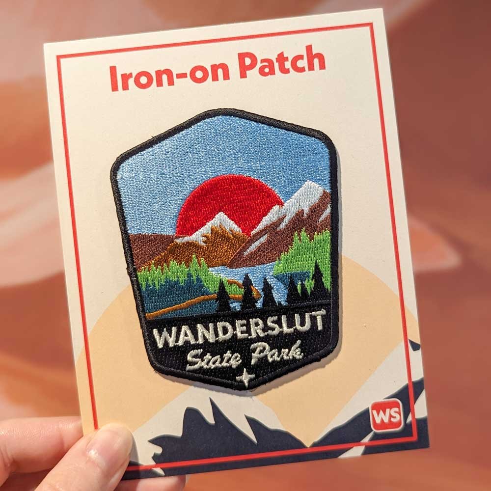 WanderSlut State Park iron-on patch-2